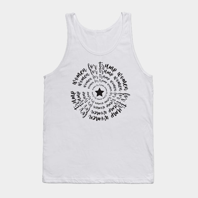 Women For Trump 2020 Tank Top by SAM DLS